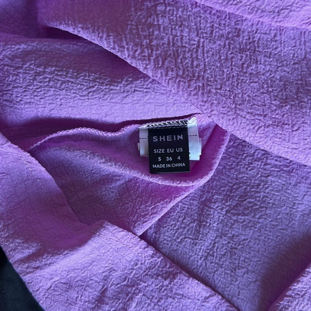 Purple Ruffled Top - Picture 4 of 4